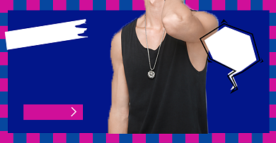 男装夏秋清仓促销淘宝电商横版海报图背景