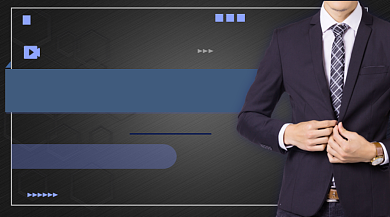 面试穿搭指南大气简约手机横图背景