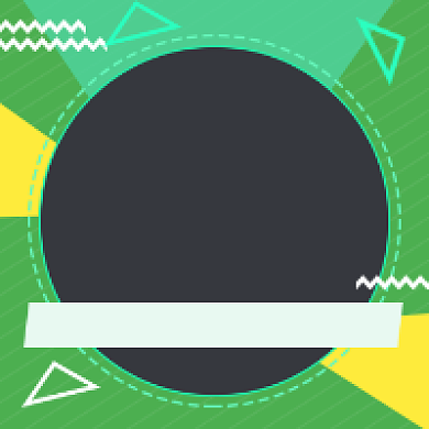 暑假班招生绿色几何简约公众号次图背景