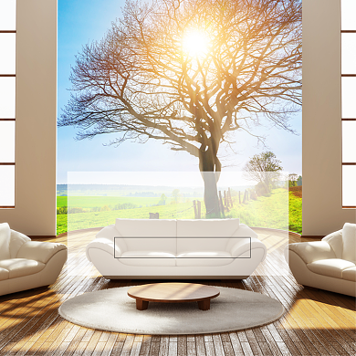 简约风木质地板电商主图背景