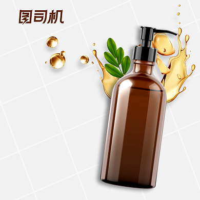 洗发水精油护肤品主图模板背景