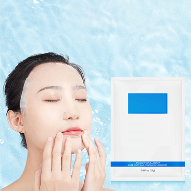 美妆护肤补水面膜主图直通车图背景