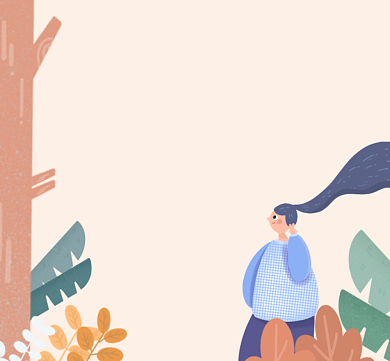 风景清新简约朋友圈封面背景