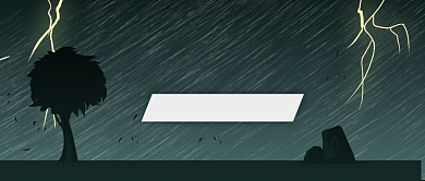 暴雨蓝色预警新闻速递公众号首图背景