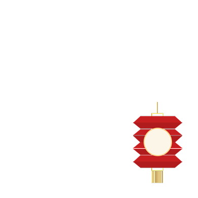 年货囤手绘灯笼中国风主图图标背景