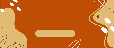 橙色简约装逼指南公众号首图背景