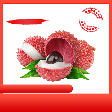 美味荔枝水果生鲜电商直通车背景