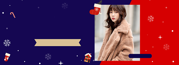 圣诞节女装背景