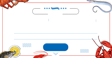 简约全球海鲜盛宴活动海报背景