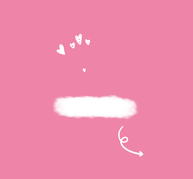 对你偏心粉色清新简约朋友圈封面背景