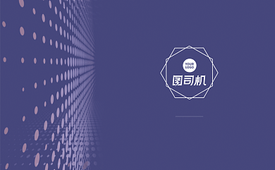 商务科技立体空间科技公司名片背景