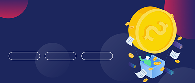 数据金融紫色渐变投资公众号首图背景