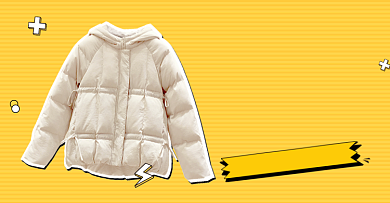 燃冬季女装新品棉衣折扣海报背景