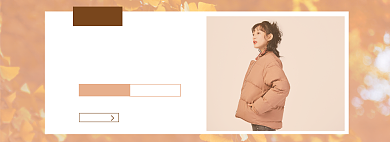 新势力周女装秋冬上新淘宝电商banner图背景