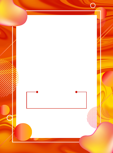 橙色渐变简约秋季上新促销宣传海报背景