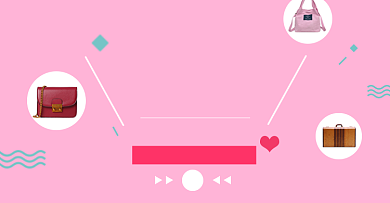 好评返现关注店铺收藏淘宝电商横版海报背景