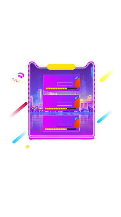 双十一领取优惠券UI移动弹窗背景