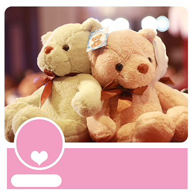 布偶玩具类淘宝直通车布偶熊主图背景