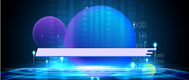 华为鸿蒙2.0发布科技感公众号首图背景