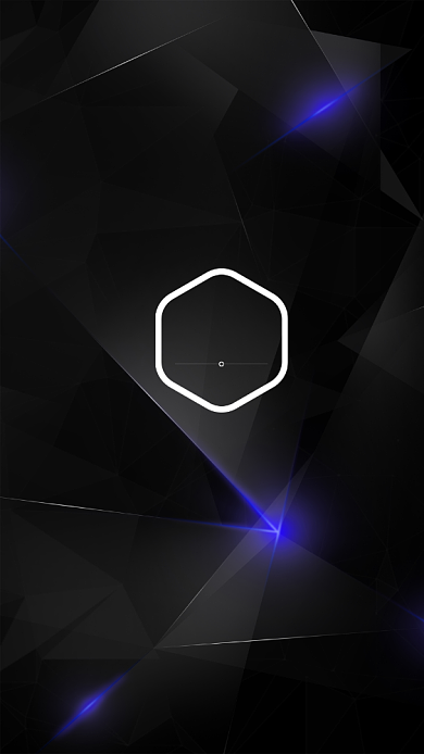 创意黑色多边形讲师团队聊天背景图背景