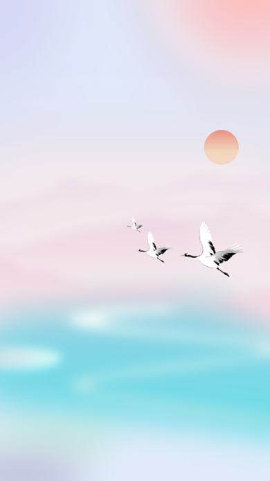 重阳节时尚卡通文章配图背景