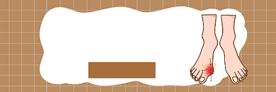 关节炎健康科普简约插画热文链接背景