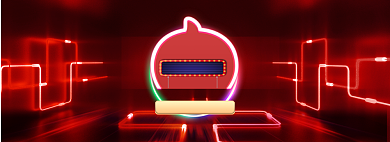 双12酷炫朋克风线条空间感电商双十二背景