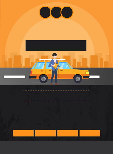 驾校简介宣传印刷海报背景