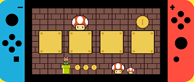 ns卡通witch游戏推荐公众号首图背景