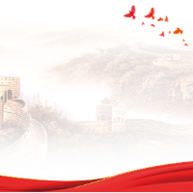 聚焦民生红色大气公众号次图背景