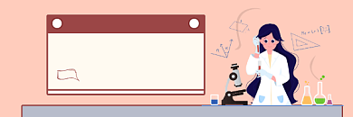 高考化学实验复习简约插画热文链接背景