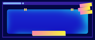 优质主播招募创意渐变公众号首图背景