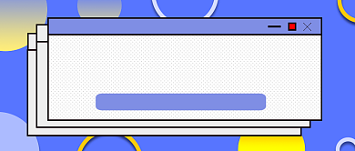 蓝色波点大牌盘点公众号首图背景