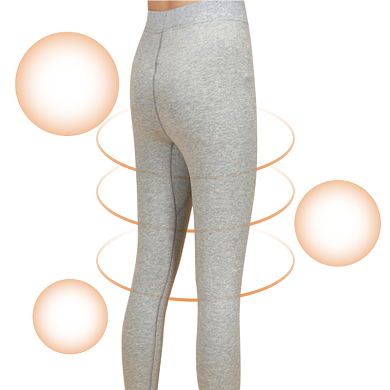 冬季保暖弹力打底裤功能手绘主图背景