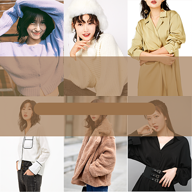 女装秋冬新款清仓主图直通车背景