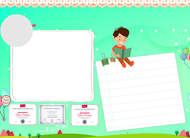 卡通竞选大队委手抄报背景