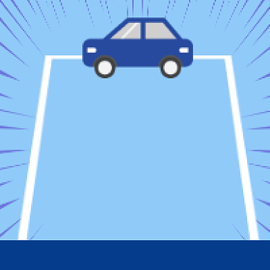 车位预约蓝色简约公众号次图背景