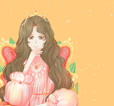 迪士尼在逃公主气质清新朋友圈封面背景