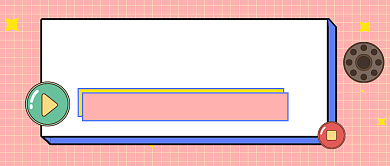 视频创作大赛几何简约公众号首图背景