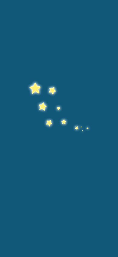 卡通星星励志手机壁纸背景