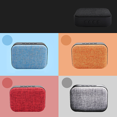 布艺无损蓝牙音响多色展示主图背景