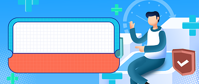 蓝色医疗保险公众号首图背景