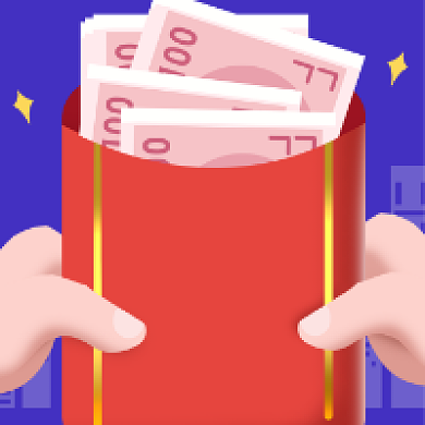 金融借贷简约插画公众号次图背景