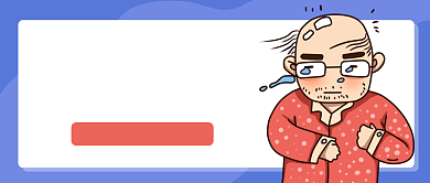 脱发卡通公众号首图背景