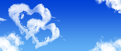 八月你好月初问候公众号首图背景