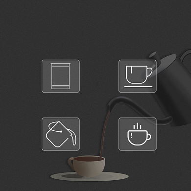 手冲咖啡主图醇香咖啡主图背景