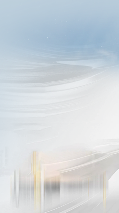 浅蓝都市商务盛典峰会邀请函背景