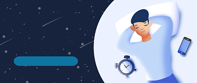 晚安打工人卡通公众号首图背景