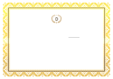 黄色商务企业公司聘书背景