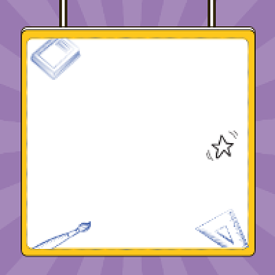 考前准备几何插画公众号次图背景